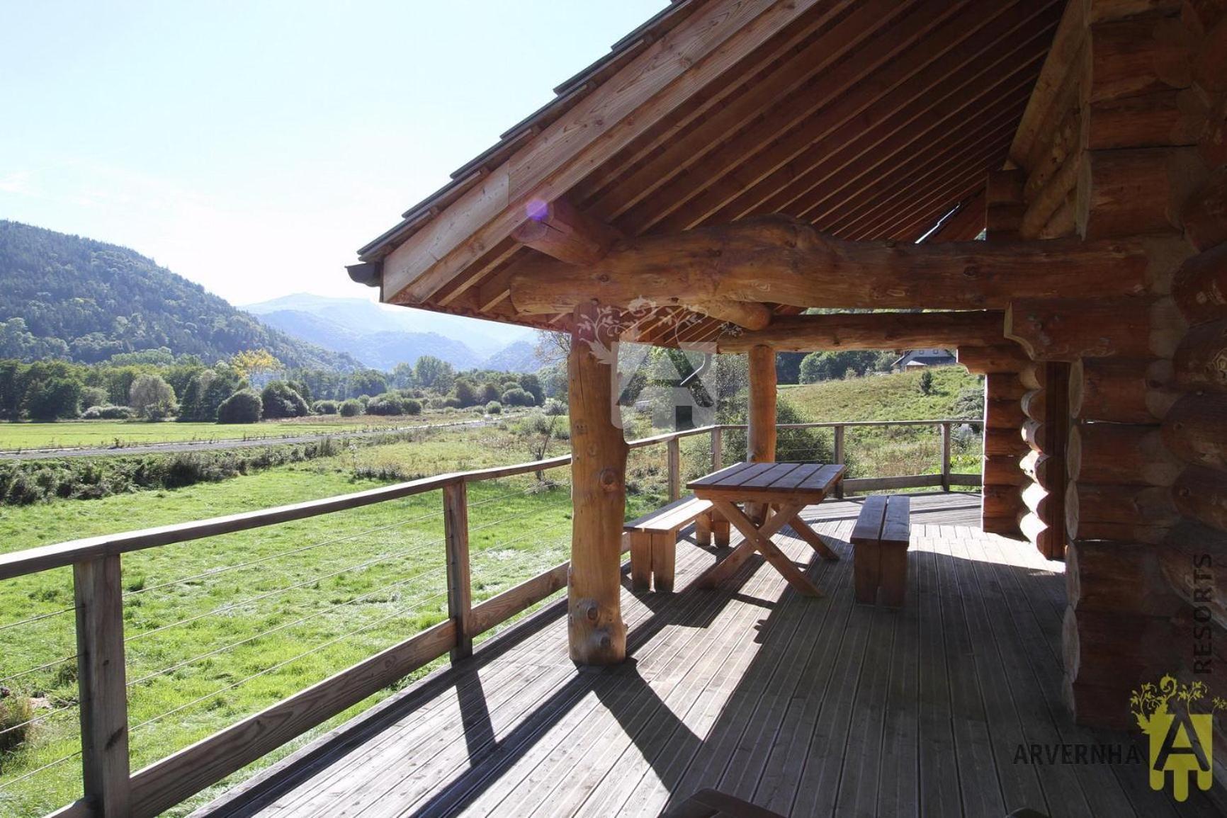 Chalets De Fougerousse Chambon-sur-Lac Exterior foto